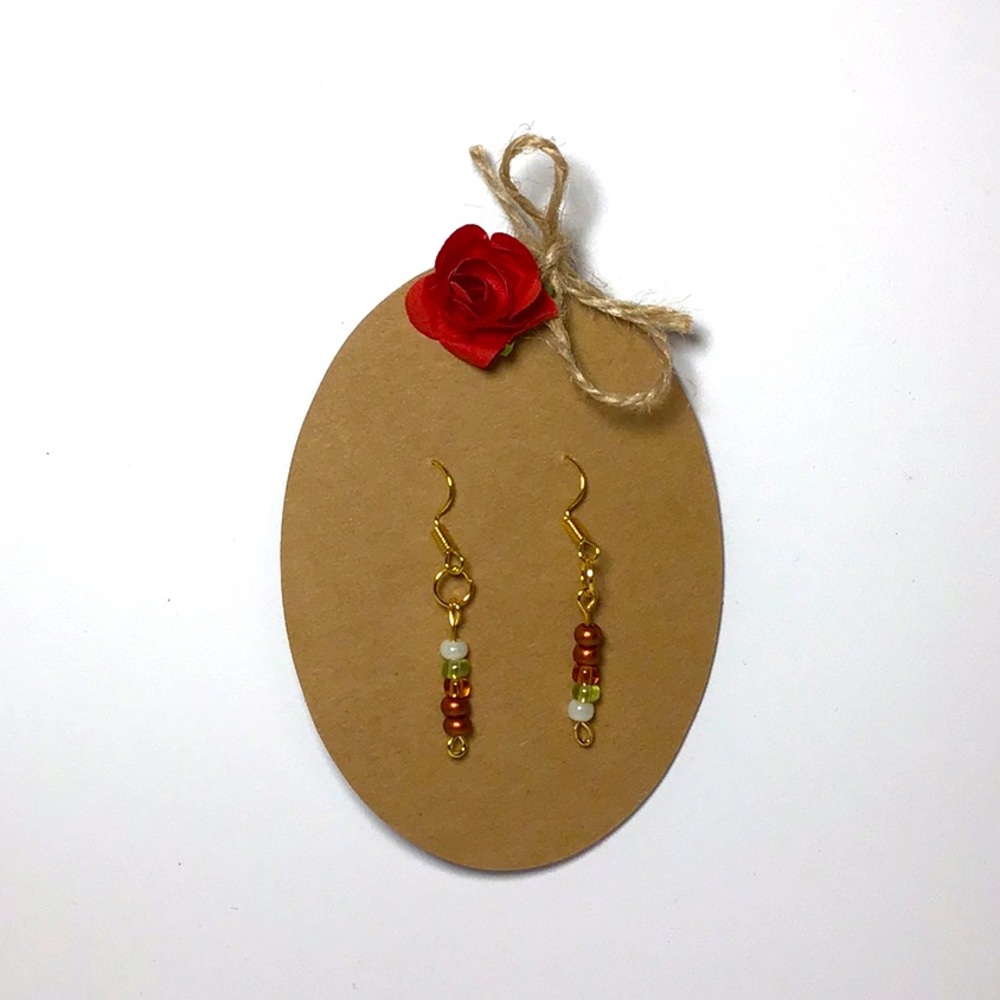 Handcrafted Beaded Earrings